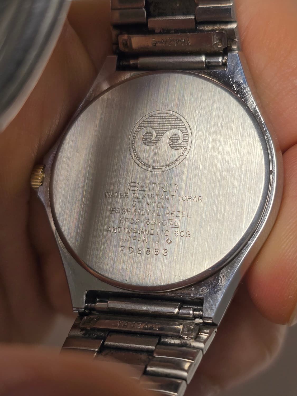 세이코 90's 스피릿 5P32-6B30 바이컬러 아라빅 다이얼 상품이미지3