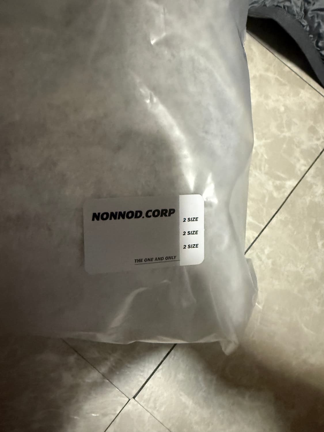 2사이즈 논노드 하프 집 플리스 클라우드 화이트 상품이미지2