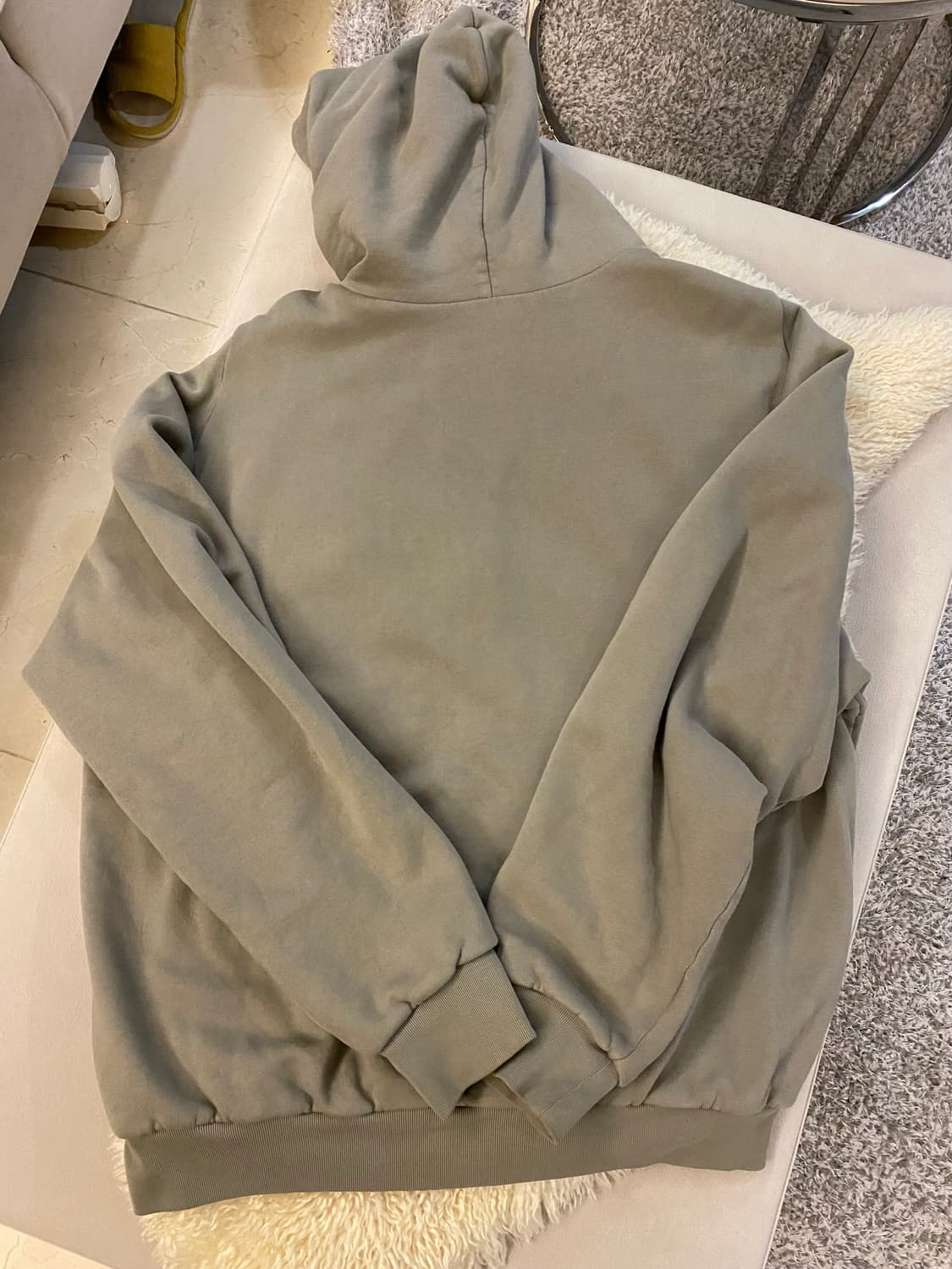 이지갭 후드집업 토프 그레이 xl 이지 yzy 칸예 yeezy gap 상품이미지4