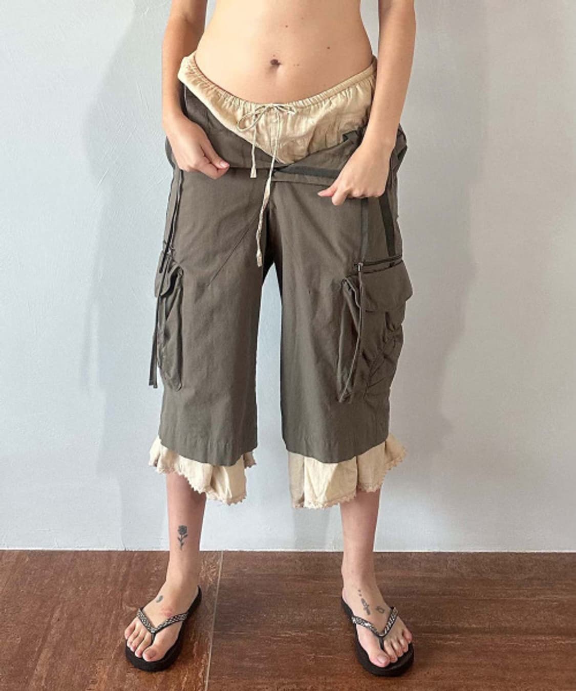 SCULPTOR 스컬프터 유틸리티 버뮤다 팬츠 모카 상품이미지1