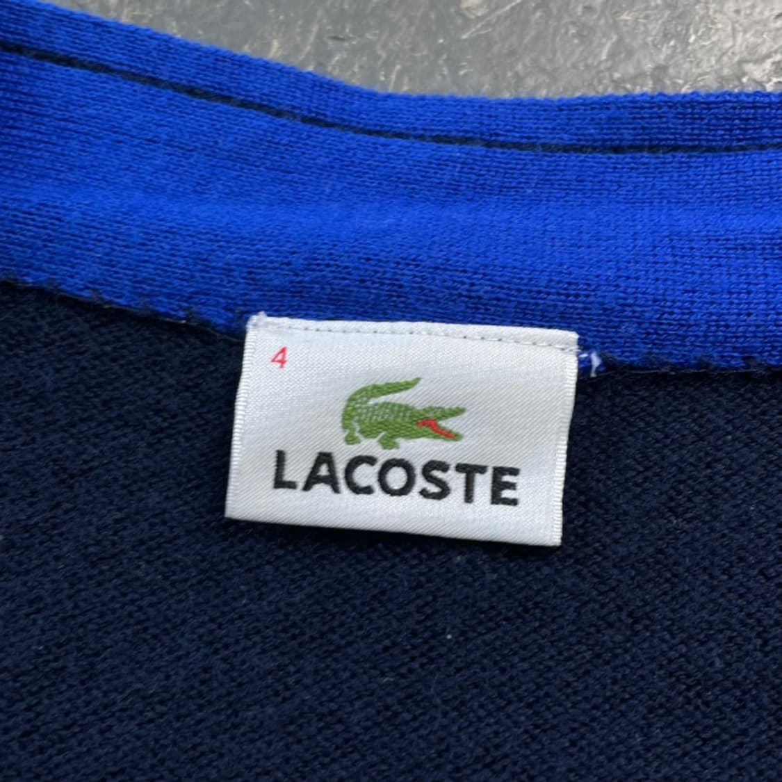 100 라코스테 가디건 상품이미지4