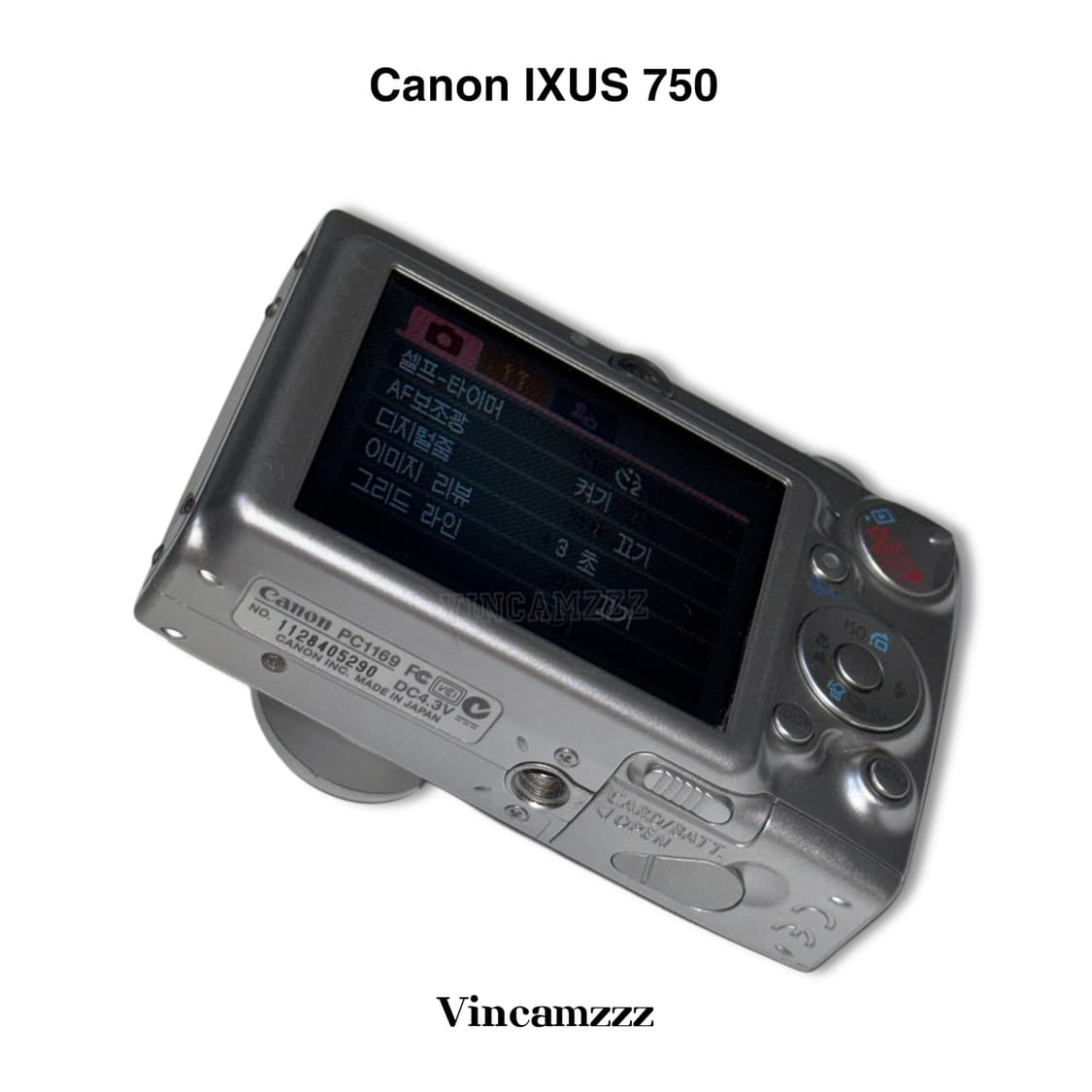 Canon 캐논 IXUS 익서스 750 디지털 카메라 상품이미지7