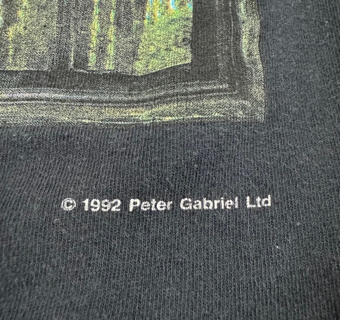 빈티지 90s Peter Gabriel 피터 가브리엘 티셔츠 상품이미지4