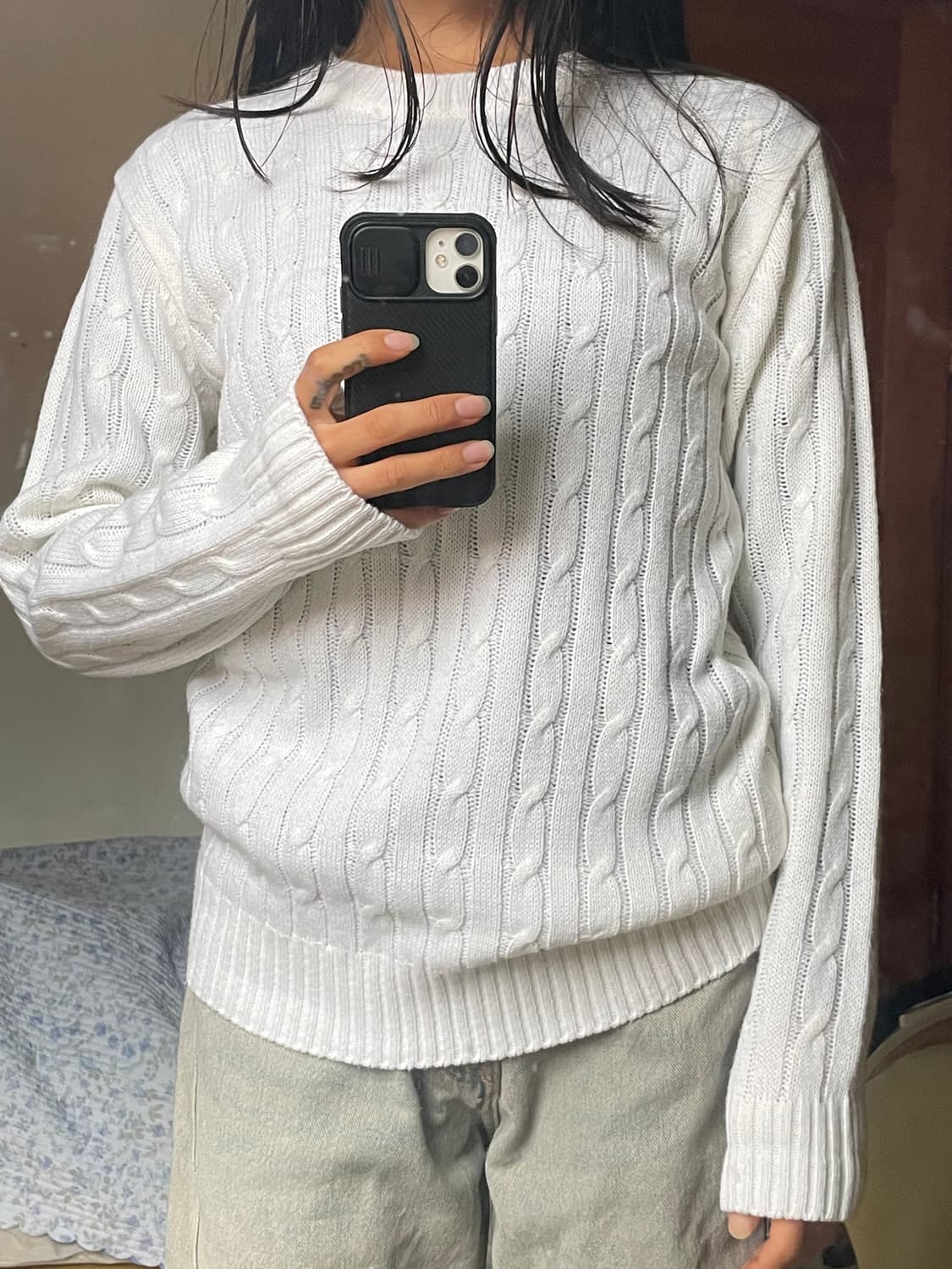 꽈배기 니트 스웨터 상품이미지3