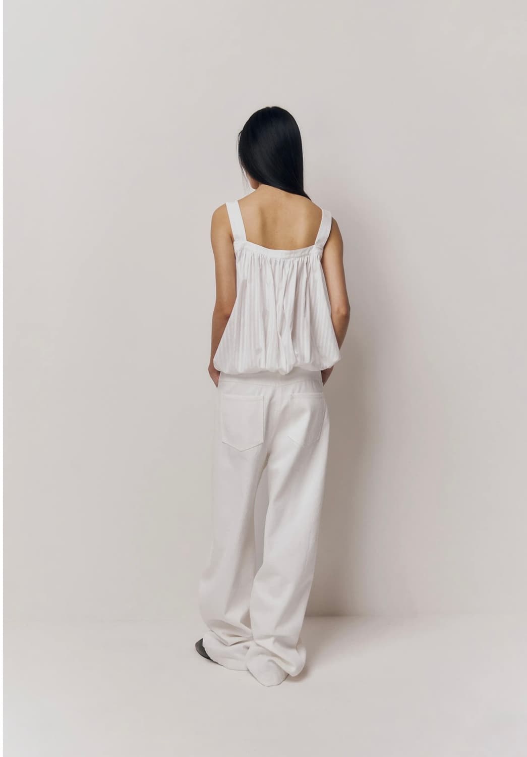 킨더살몬 Lum Blouse White (s사이즈) 상품이미지5