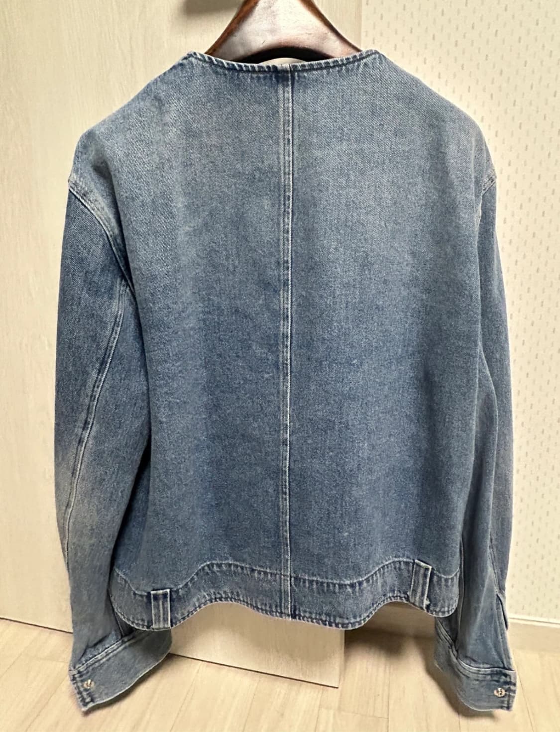 노이스 라운드넥 데님 자켓 라지 상품이미지6