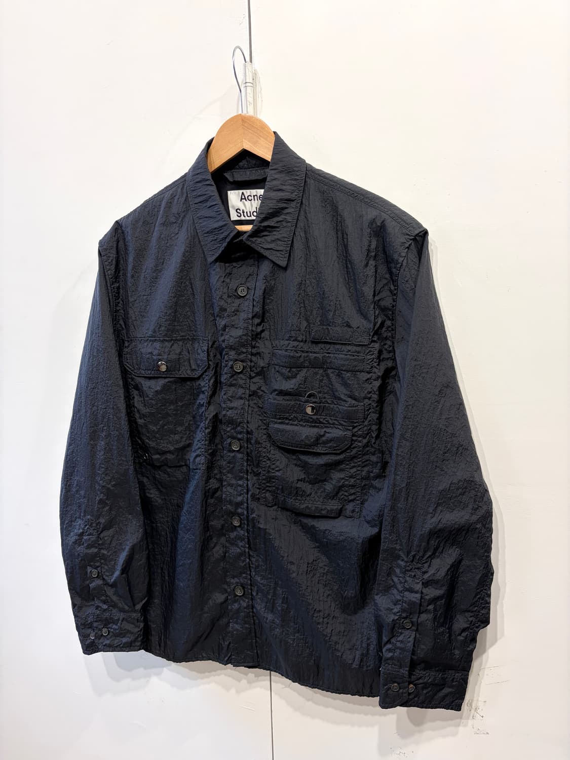 아크네 스튜디오 오랄로 나일론 셔츠 자켓 상품이미지3