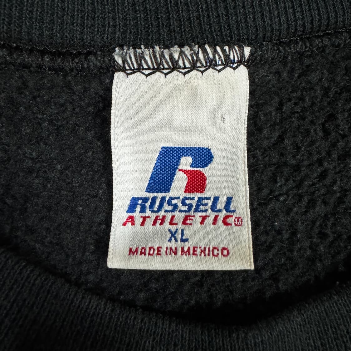 빈티지 러셀 스웻셔츠 맨투맨 블랙 Russell Athletic 상품이미지5