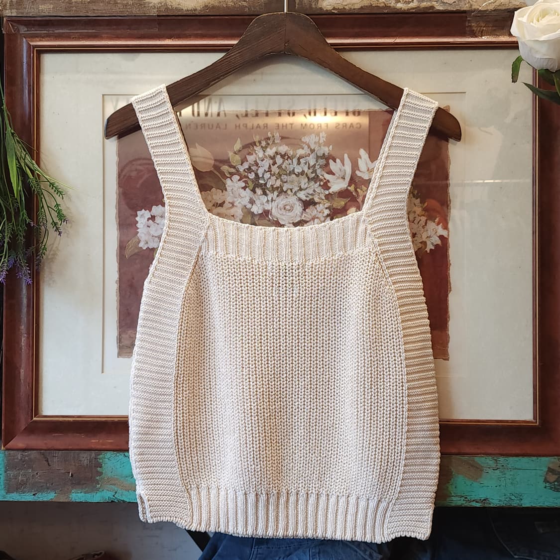 마시모두띠 민소매 나시 뷔스티에 화이트 이탈리아 제조 xs 상품이미지4