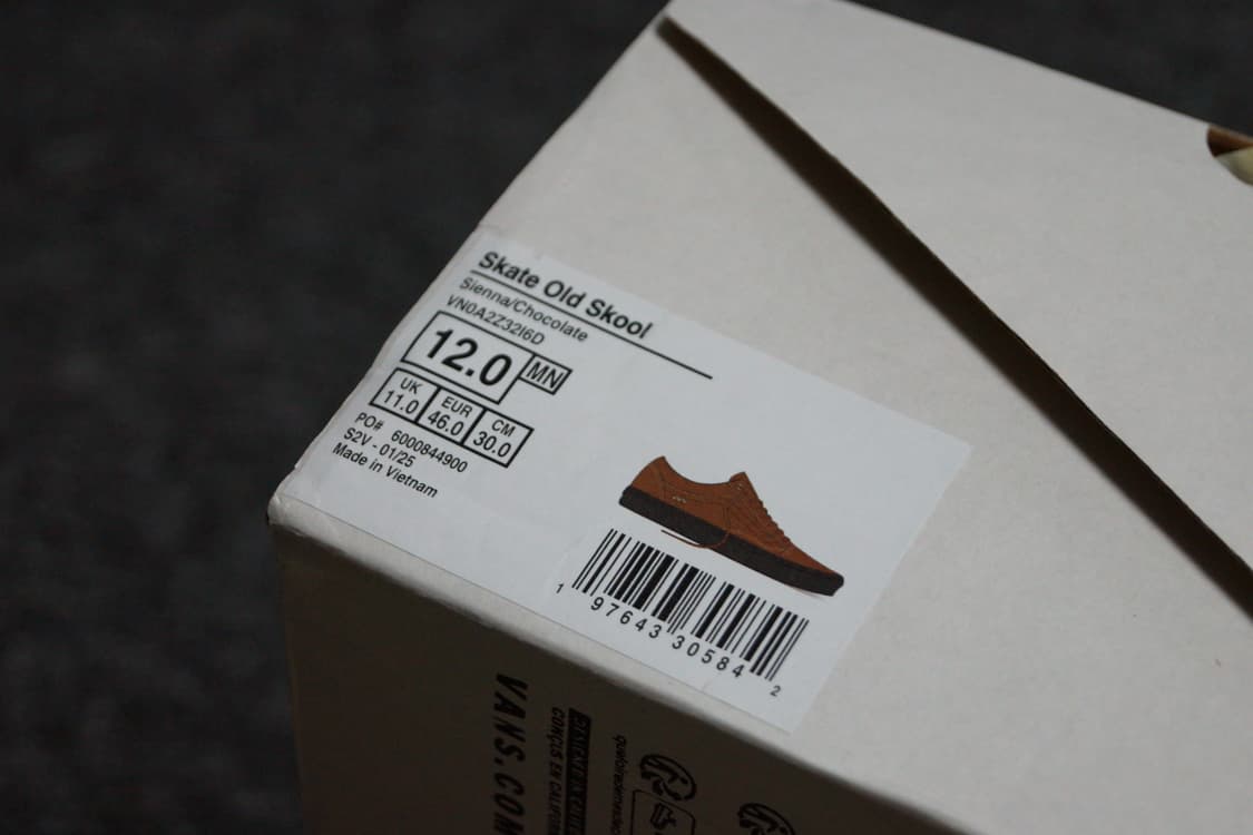 (300) 반스 스케이트 올드스쿨 시에나 초콜릿 상품이미지5