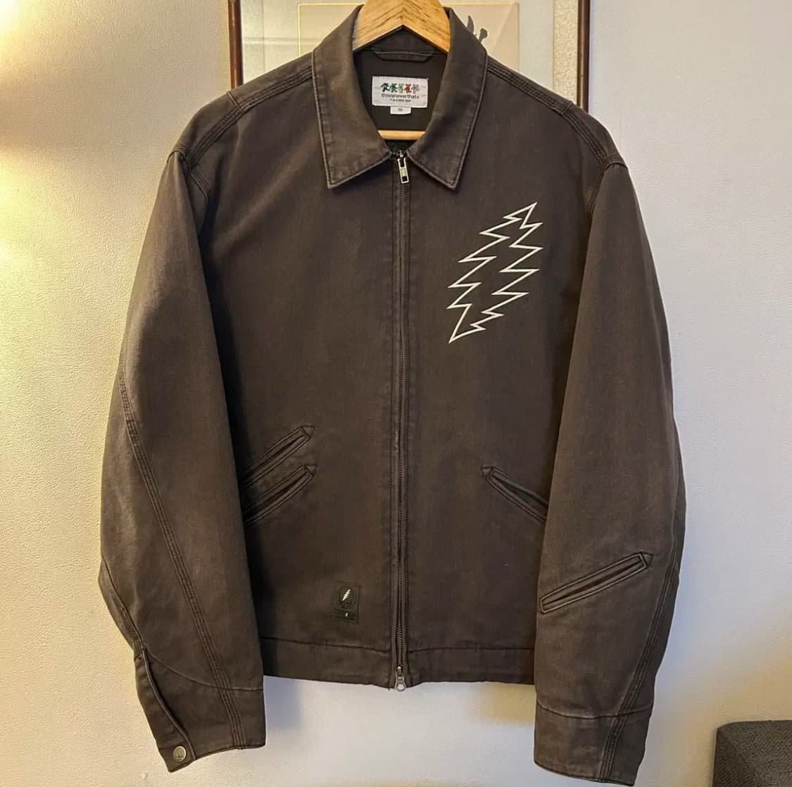 [m] 디스이즈네버댓 그레이트풀데드 라이트닝 카펜터 자켓 상품이미지1