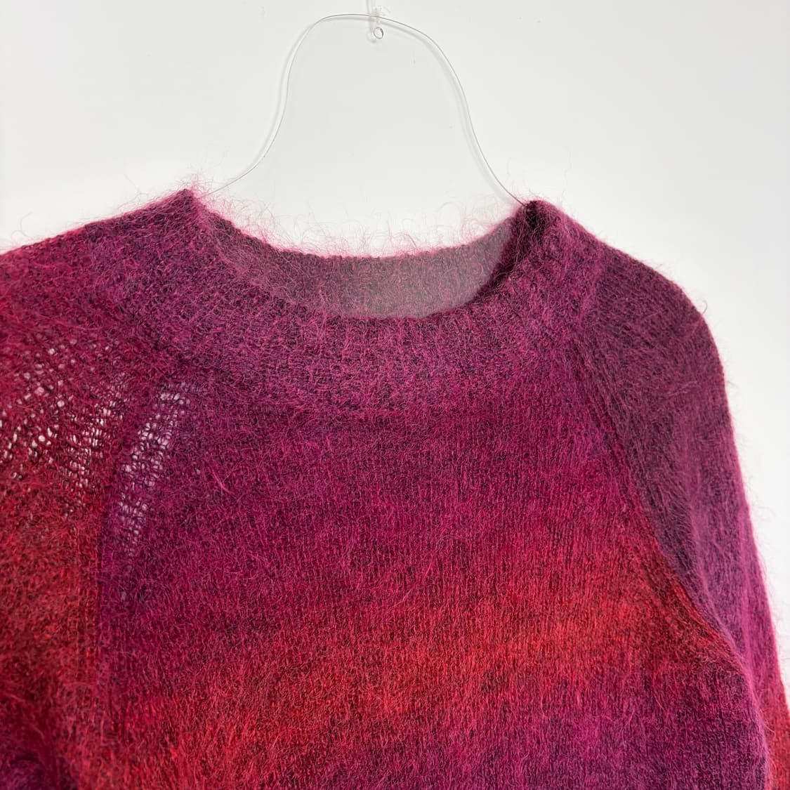 히스테릭글래머 모헤어 니트 티셔츠 상품이미지2