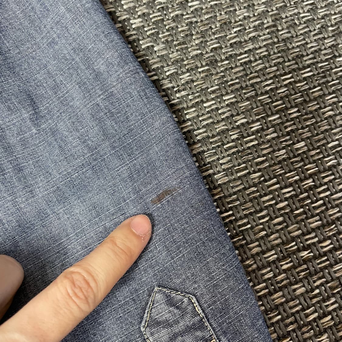 쉐인진스 히든 버튼 데님 웨스턴 M 상품이미지7