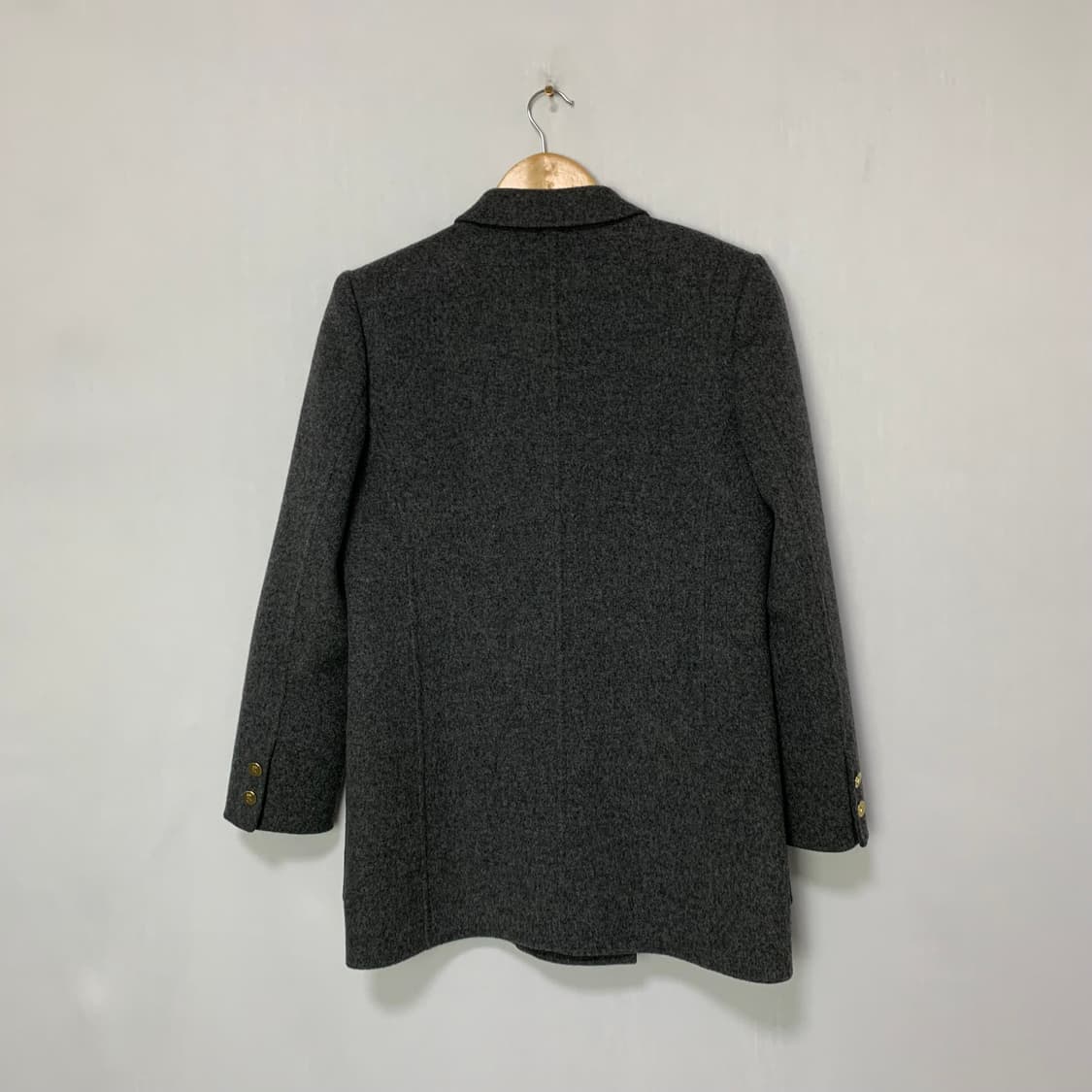 아쿠아스큐텀 모직 더블 버튼 자켓 블레이저 여성 빈티지 상품이미지4