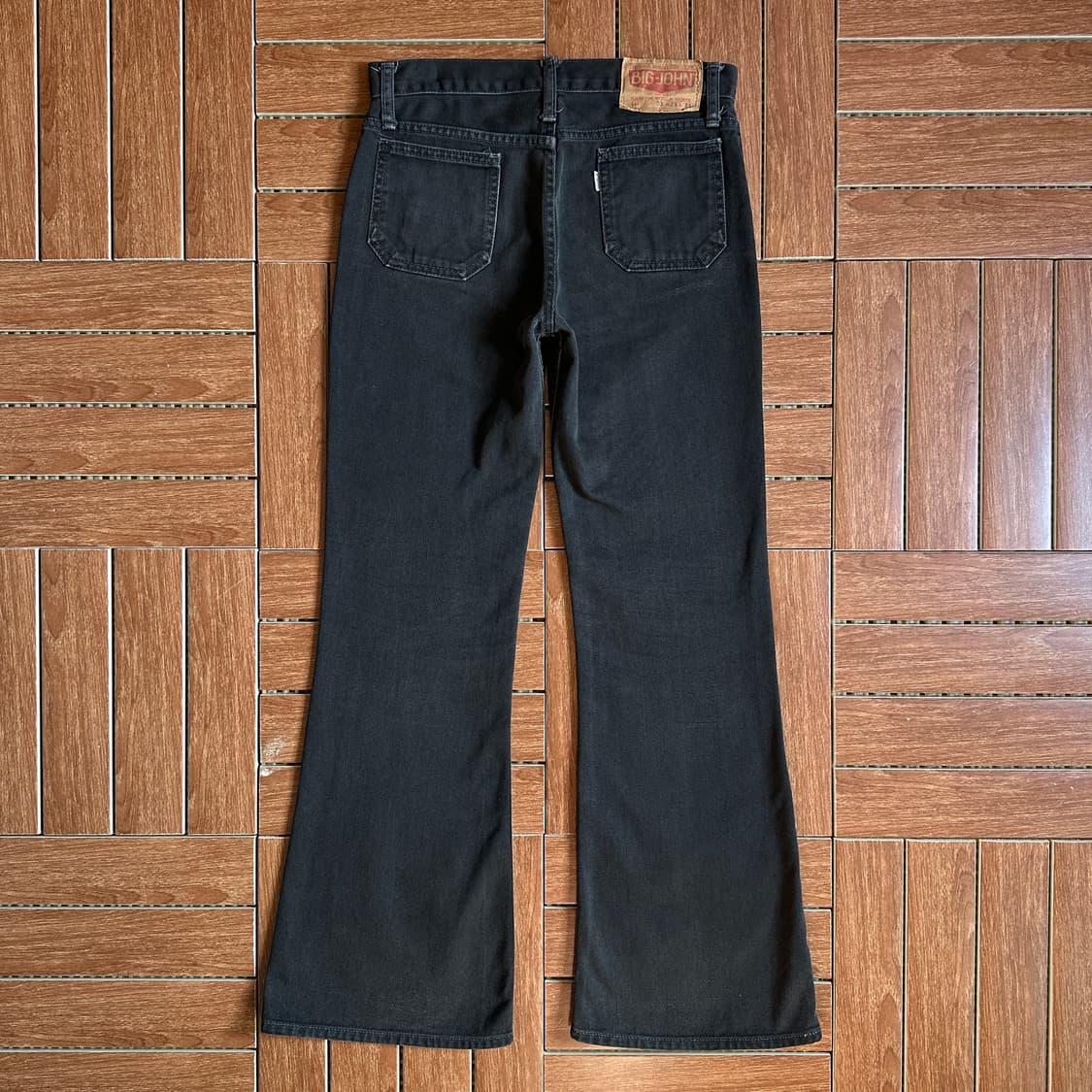 80’s Big john bell-bottom cotton pants 상품이미지2