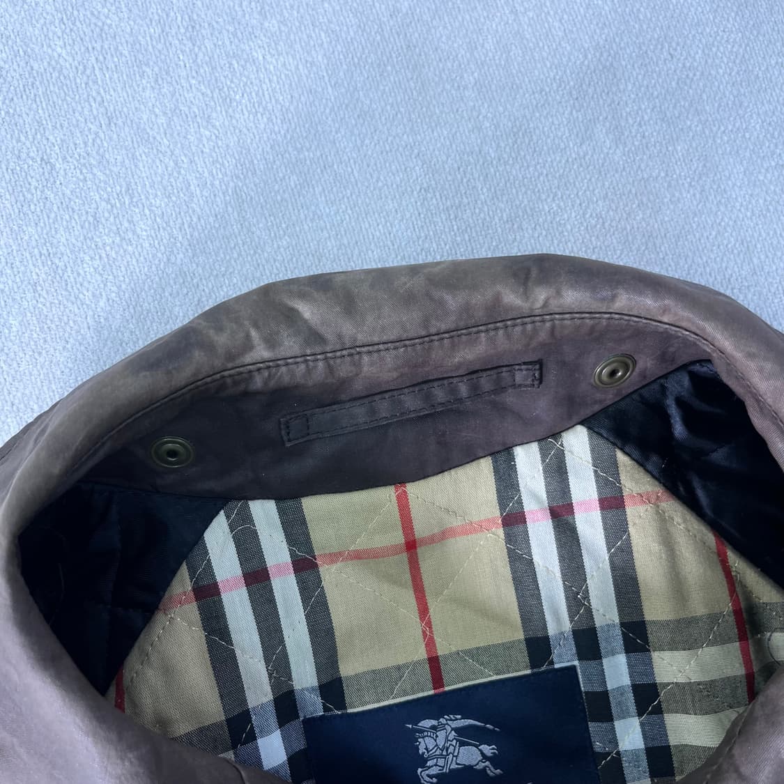 100 버버리 90s 왁스 자켓 상품이미지6