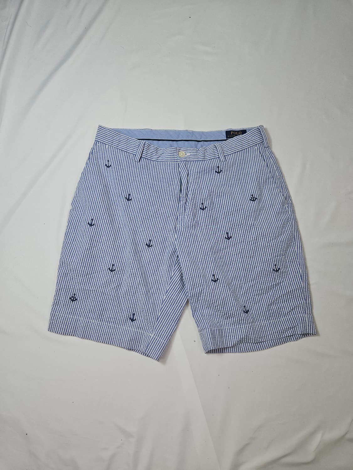 폴로 랄프로렌 신형 시어서커 숏팬츠 반바지 하프팬츠 33 상품이미지1