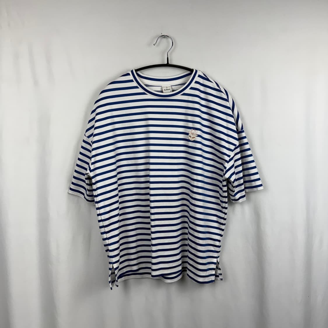 (XS) 코숏 X 폴햄 스트라이프 반팔 티 상품이미지2