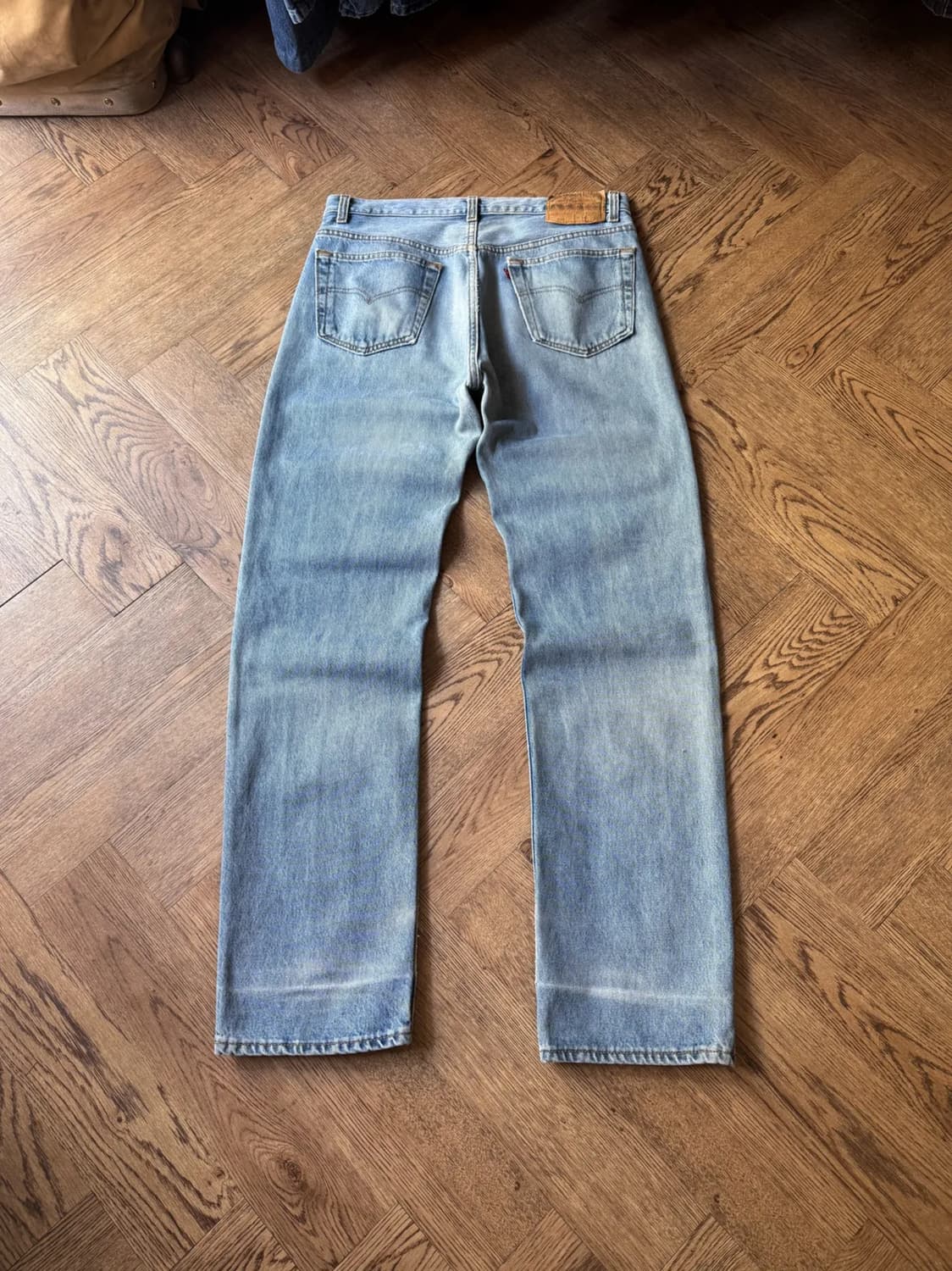 [34]90's 리바이스 Made in USA 501 데님 팬츠 상품이미지1