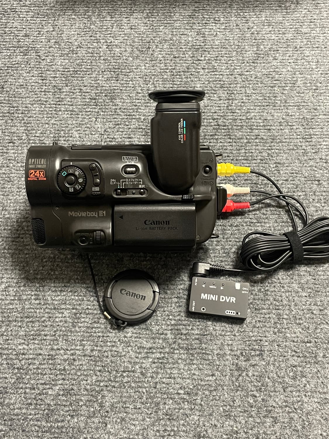 캐논 무비보이 UC-E1 Hi-8mm 캠코더 상품이미지2