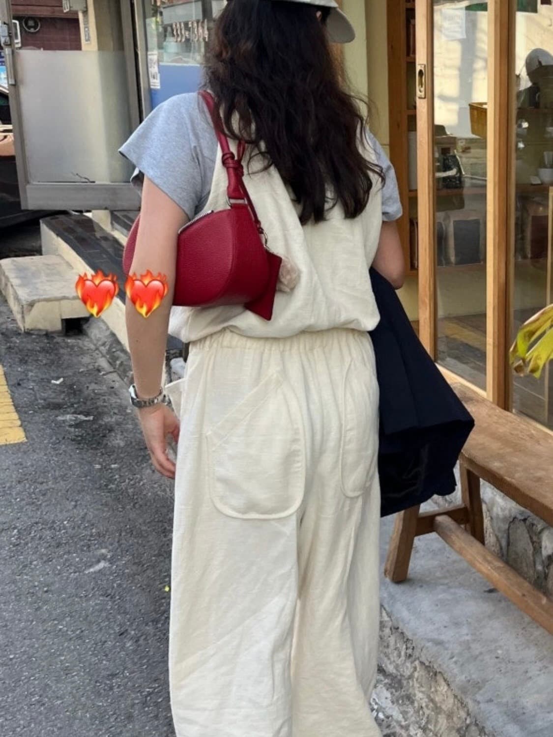 에토스 보트백 레드 상품이미지4