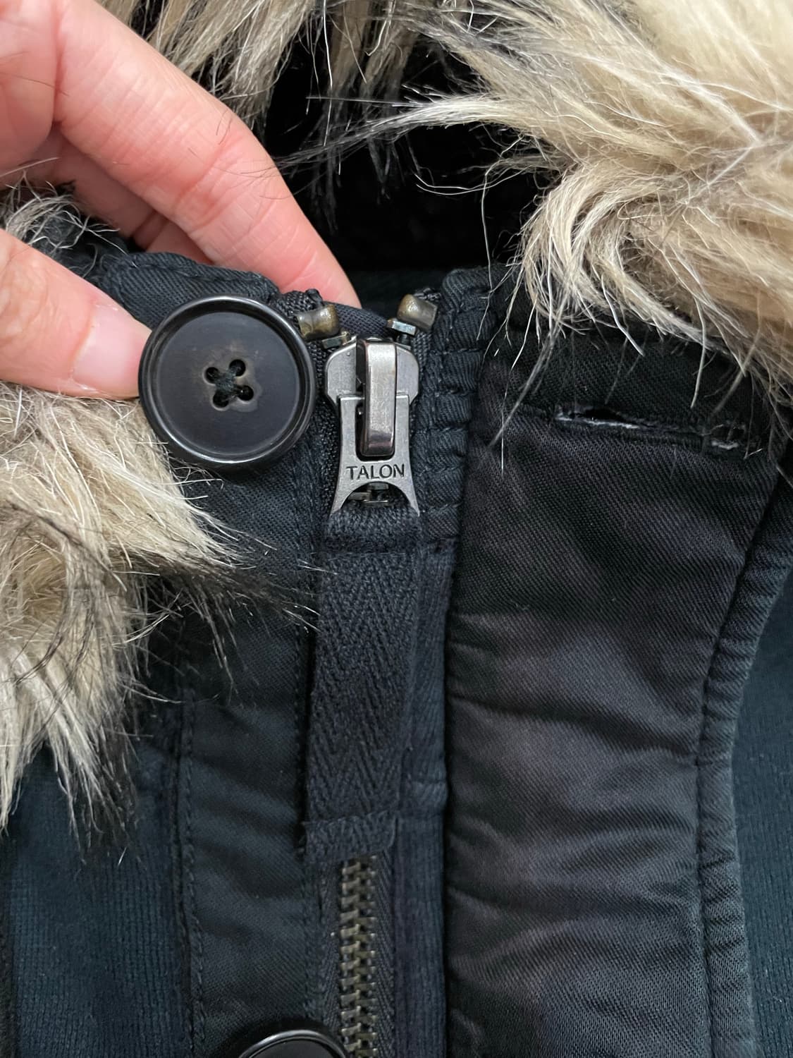 폴로 랄프로렌 N2B 울프죠 후드퍼 자켓 블랙 상품이미지6