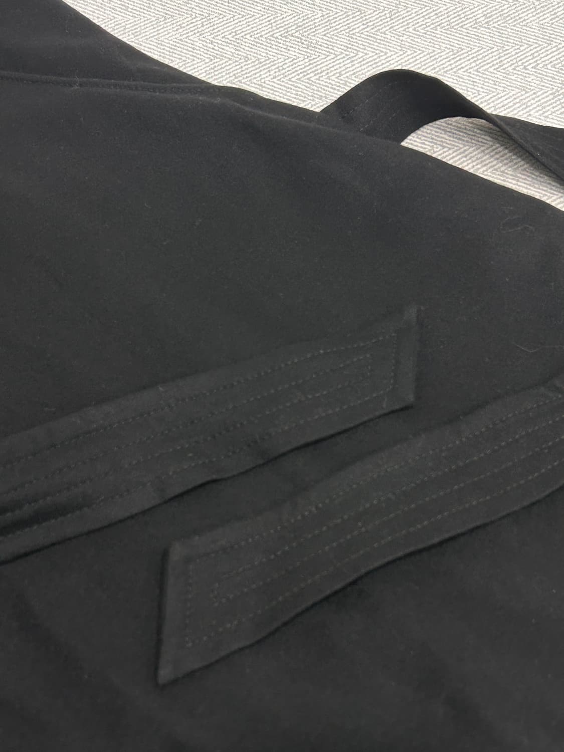 아떼바네사브루노 울 캐시미어 블랙 원피스 36사이즈 상품이미지7