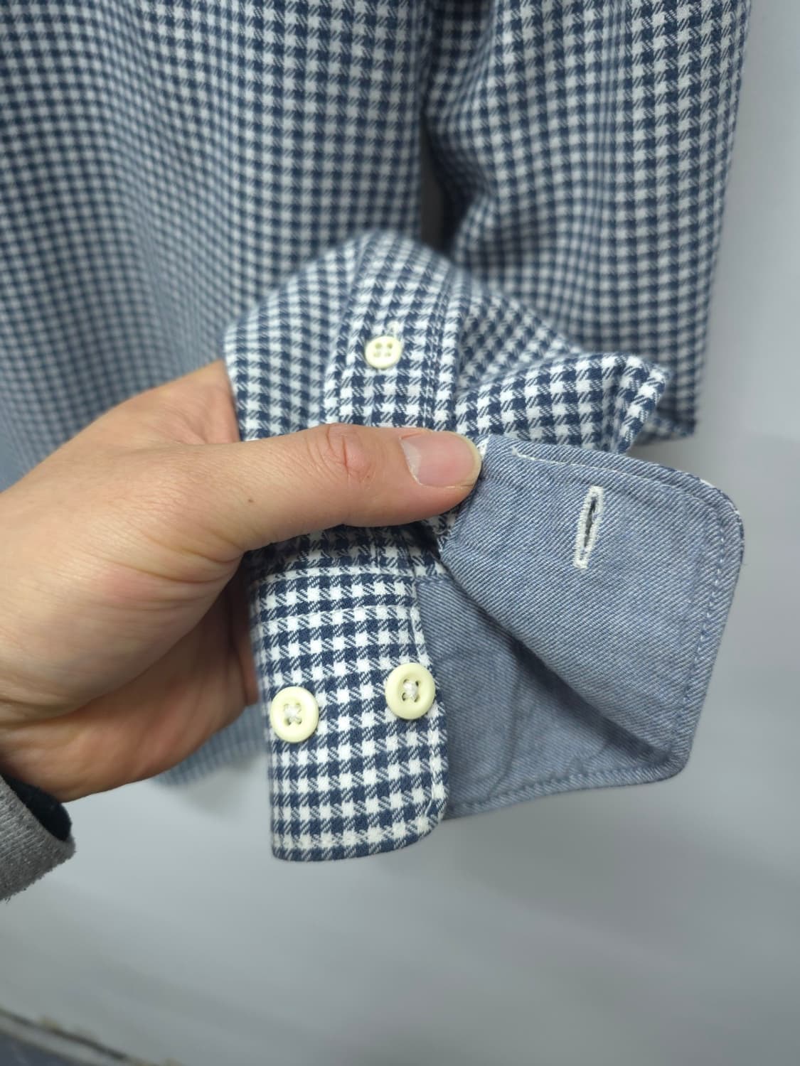 라코스테 여성 라이브 체크 긴팔 봄가을 셔츠(66~66반) 상품이미지10