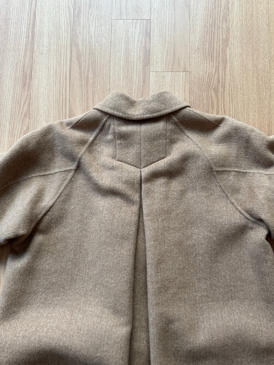 Roliat inverted pleats 발마칸 코트 46 (새상품) 상품이미지7