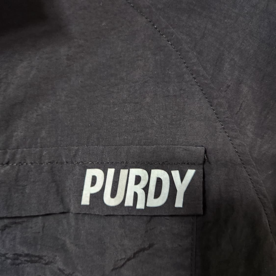 H569 [M] PURDY 골프 아노락 반집업 바람막이 점퍼
 상품이미지2