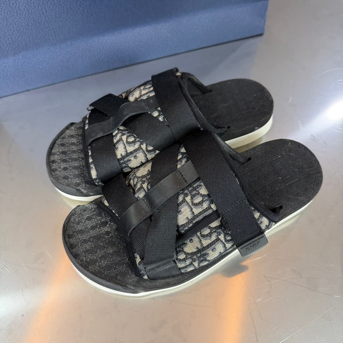 [리오브] 디올 오블리크 알파 샌들 슬리퍼 상품이미지2