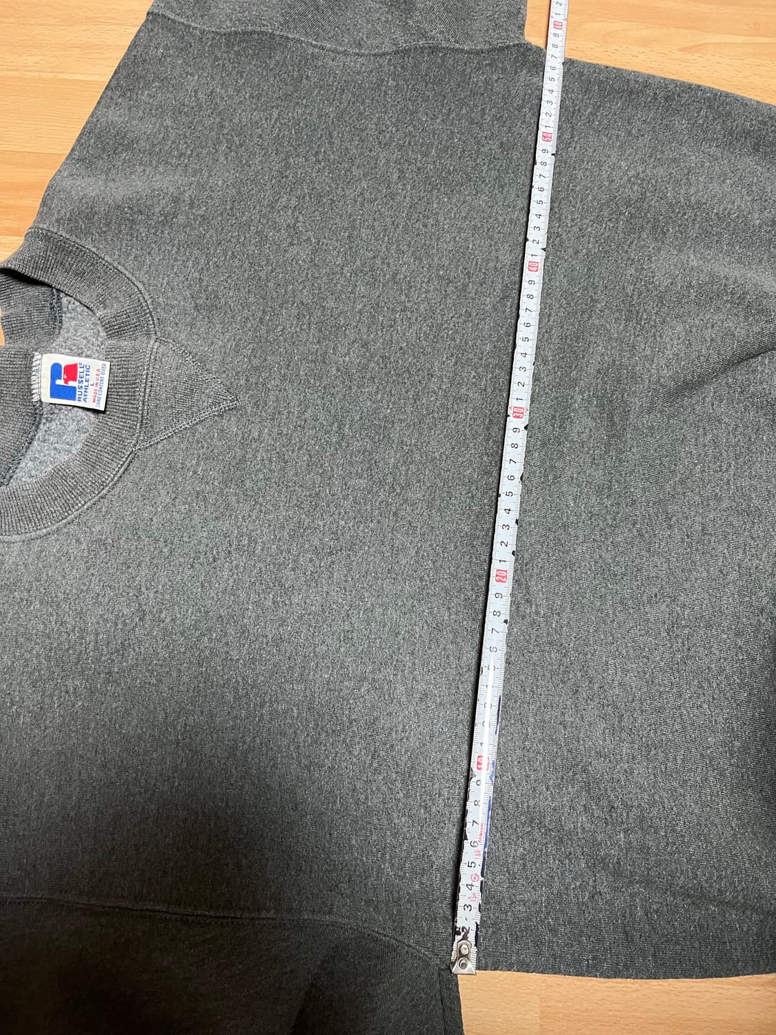 러셀 애슬레틱 90s 빈티지 스웻셔츠 멜란지그레이 상품이미지6