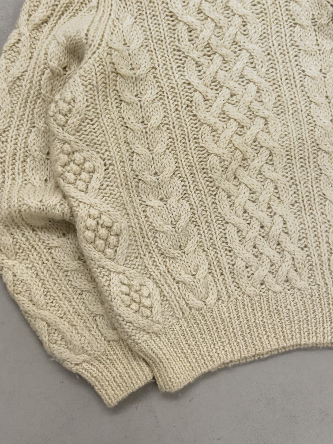 케이블 스웨터 상품이미지3