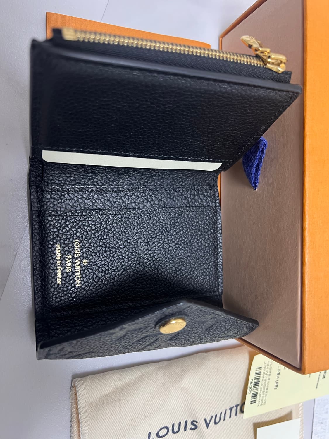 루이비통 여성 지갑 조에 월릿 블랙 M62935 상품이미지5