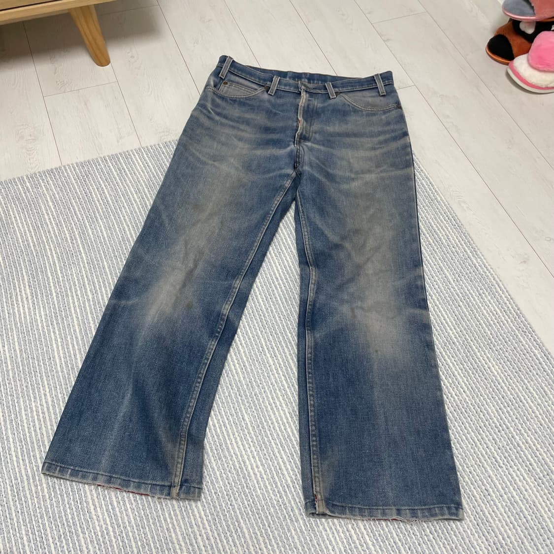 Levis 리바이스 오렌지탭 플리스라이닝 데님 팬츠 상품이미지3