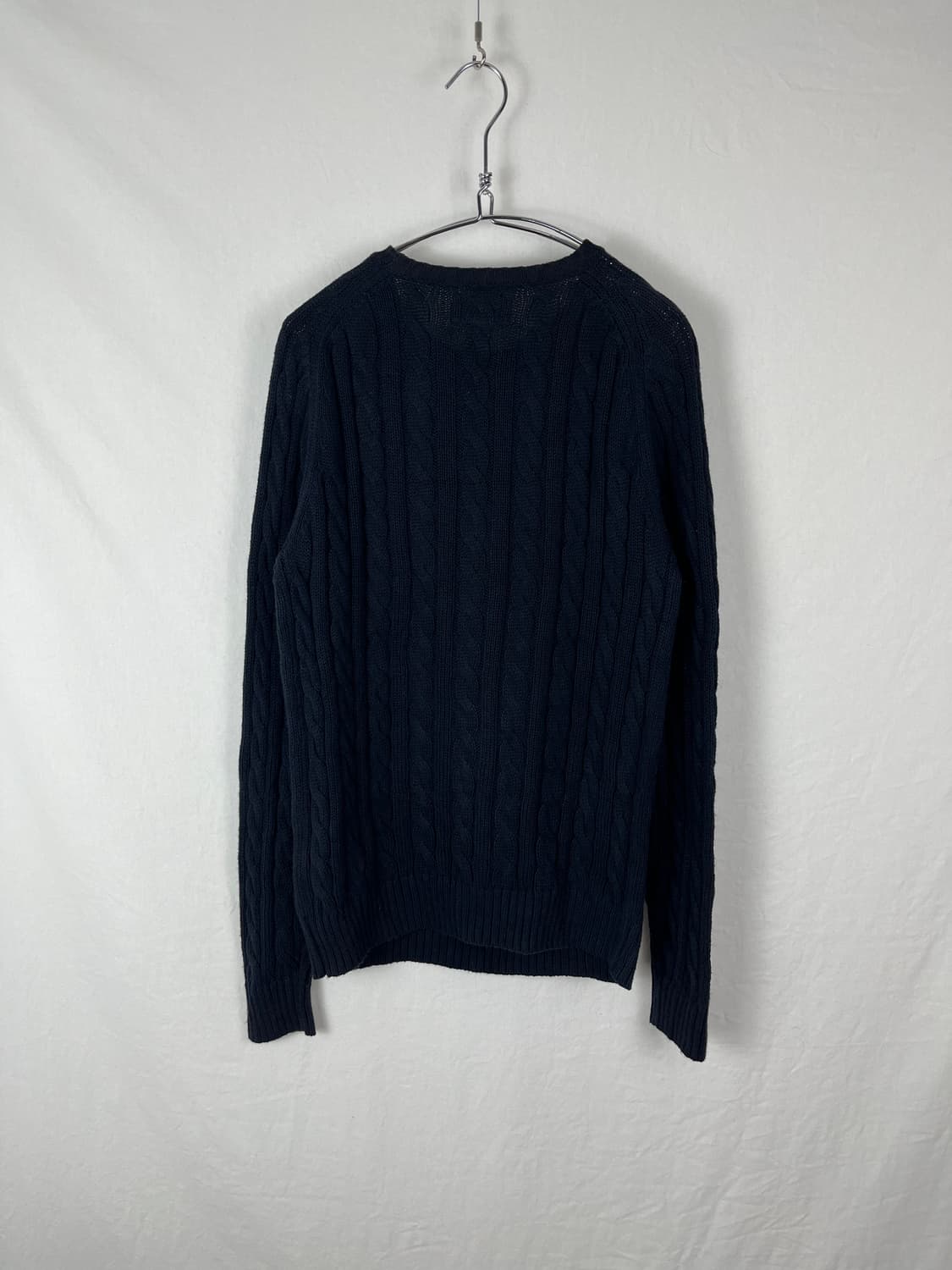 Beams Plus 꽈베기 네이비 니트  상품이미지4