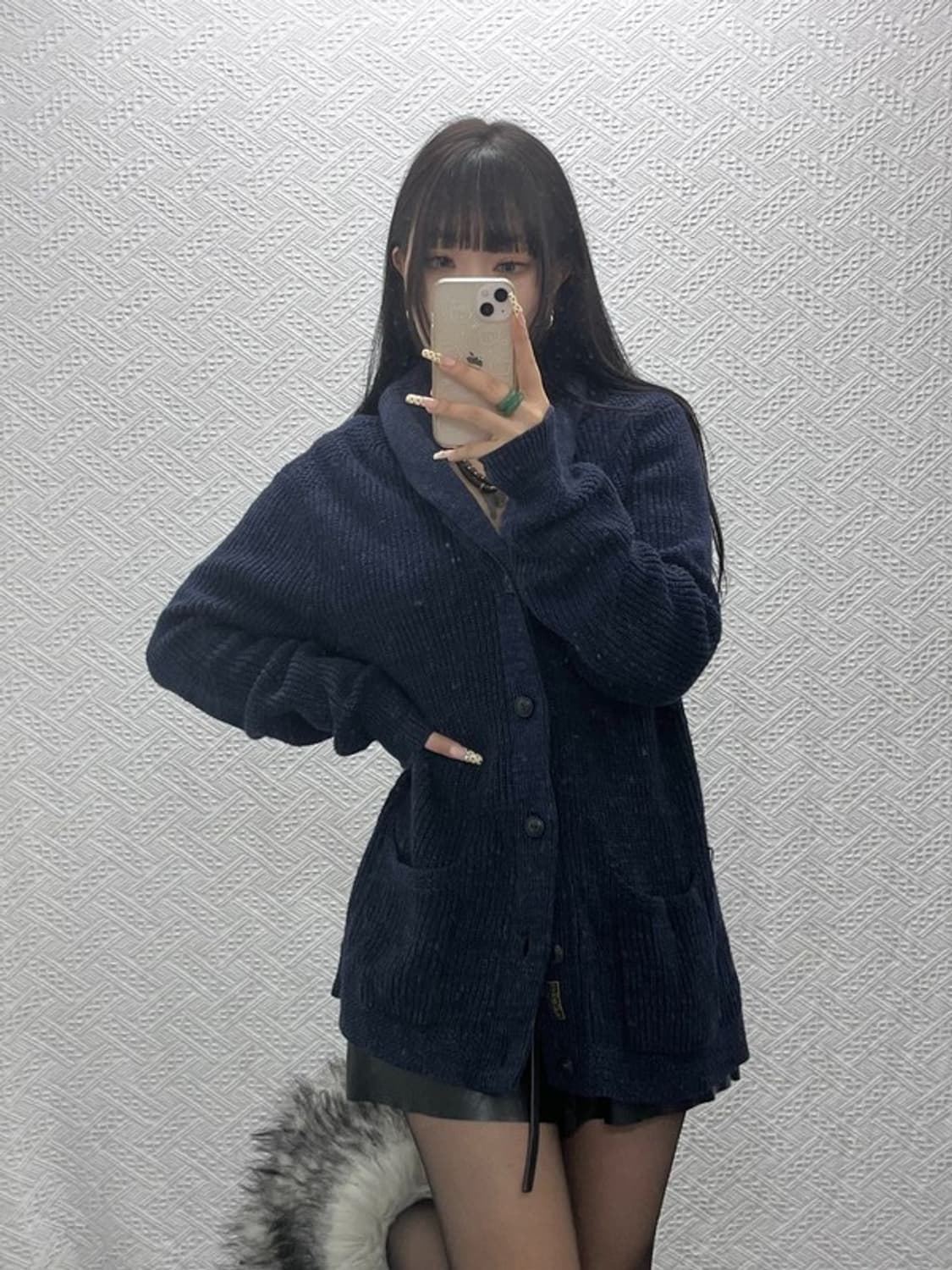 폴로 랄프로렌 모던 시크 캐주얼 숄카라 니트 가디건 M C09909 상품이미지2