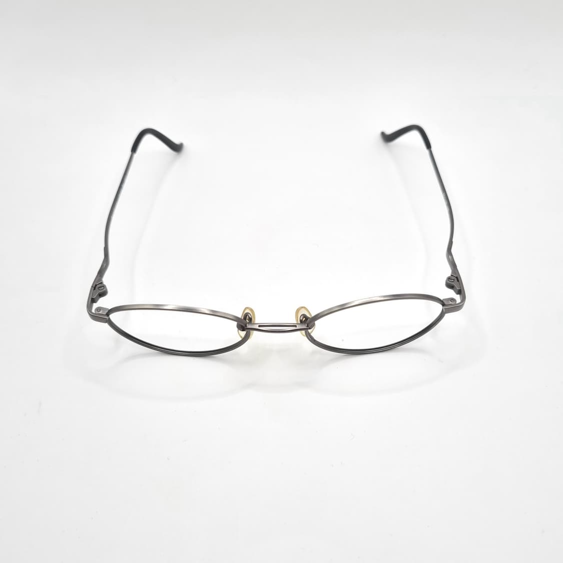 데드스탁 건메탈 엔틱그레이 오벌 안경테 353 상품이미지3