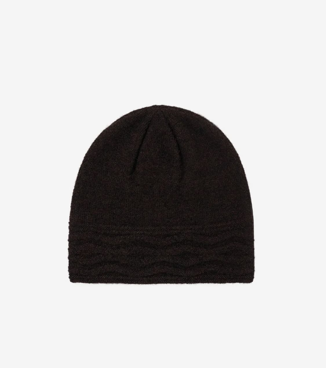 웰빙익스프레스) Oversize Ripple Beanie Brown 상품이미지1