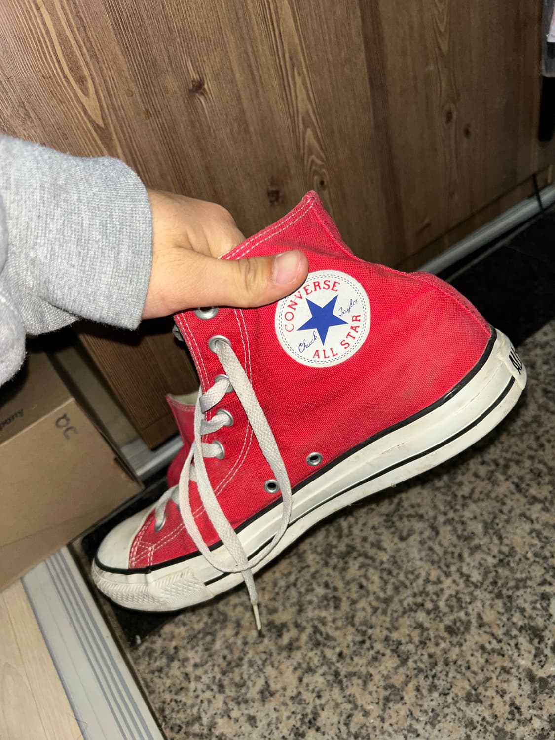 올스타 컨버스 레드 280 사이즈 상품이미지5