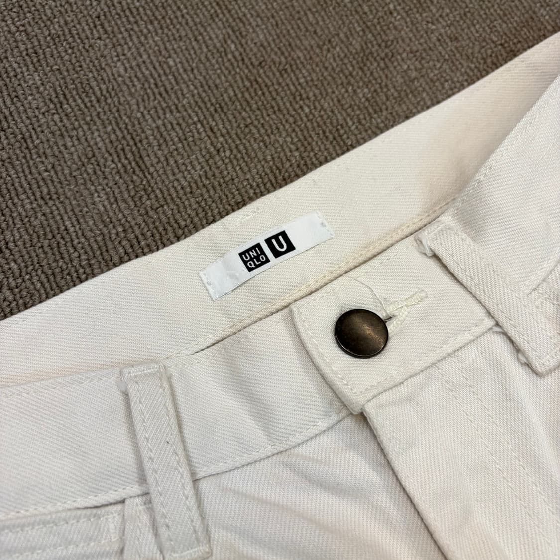 uniqlo u 유니클로u 우먼스 와이드 데님 26 상품이미지2