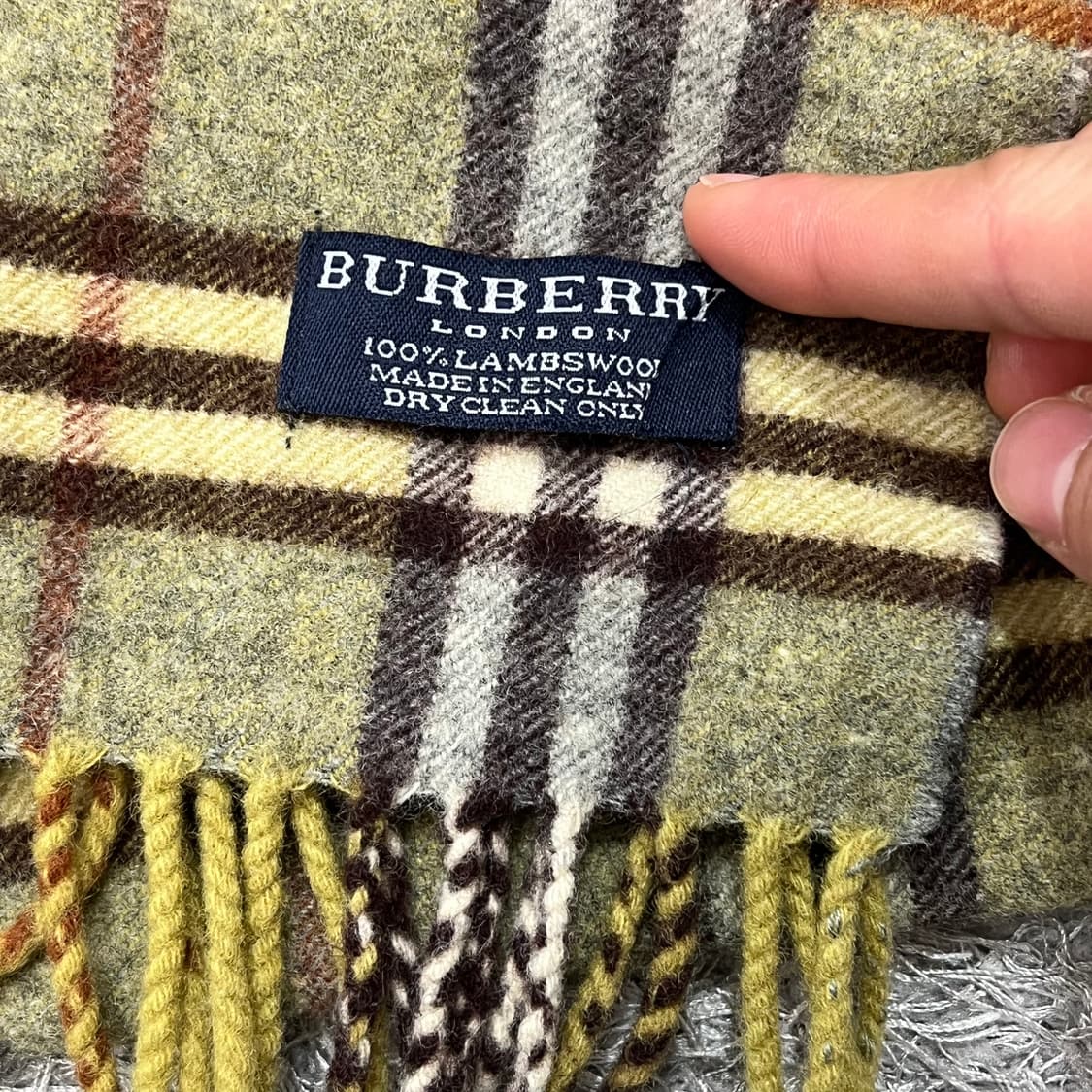버버리 램스울 머플러 상품이미지4