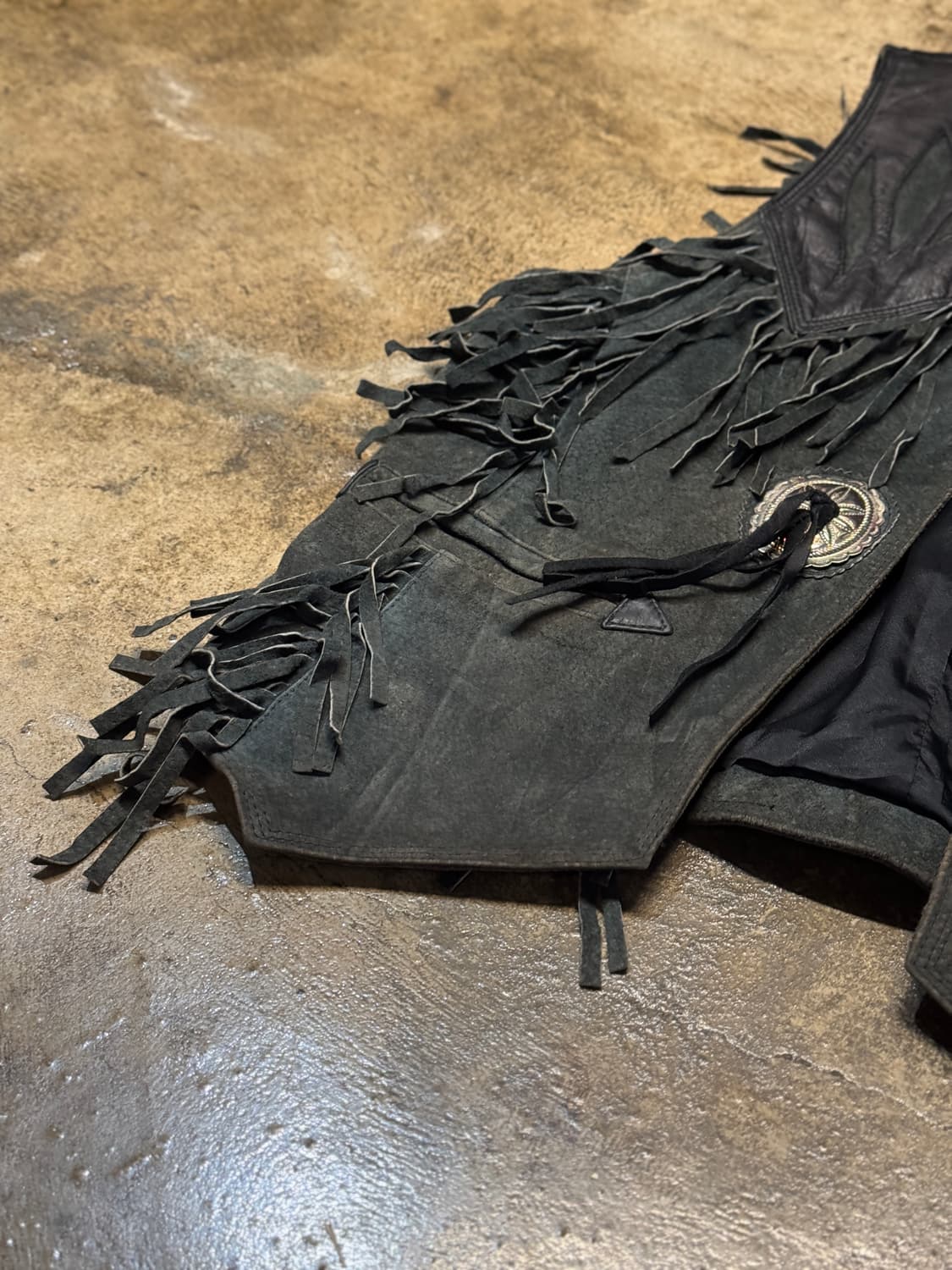 M ) HARLEY-DAVIDSON Leather Vest 상품이미지3