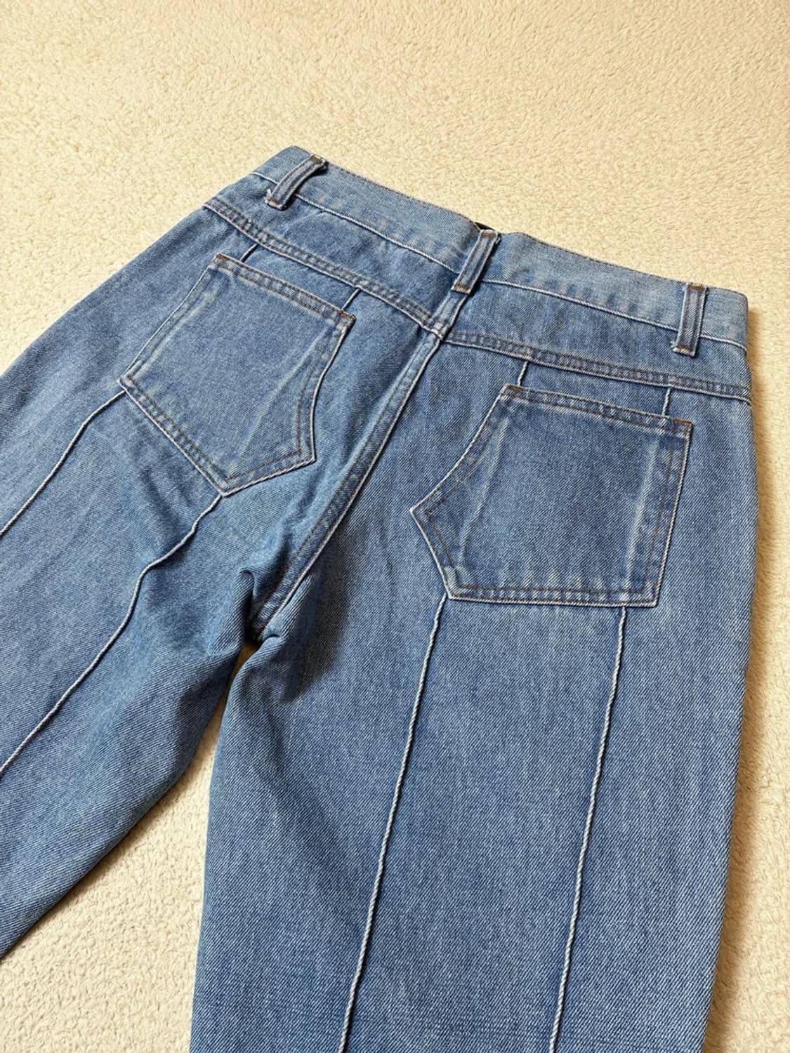 기준 KIJUN 22ss 8핀 턱 부츠컷 와이드 데님 팬츠 PN8021 상품이미지7