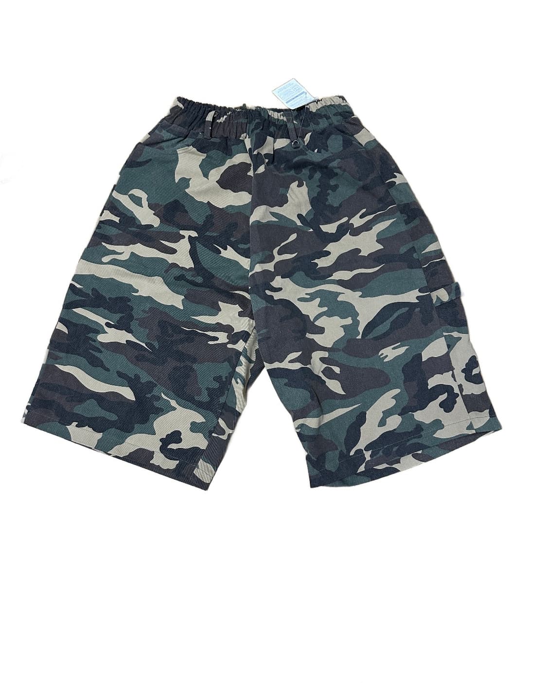 (새상품,역시즌 할인)슬로우레코드하우스 카펜터 버뮤다 와이드 카고팬츠 상품이미지1