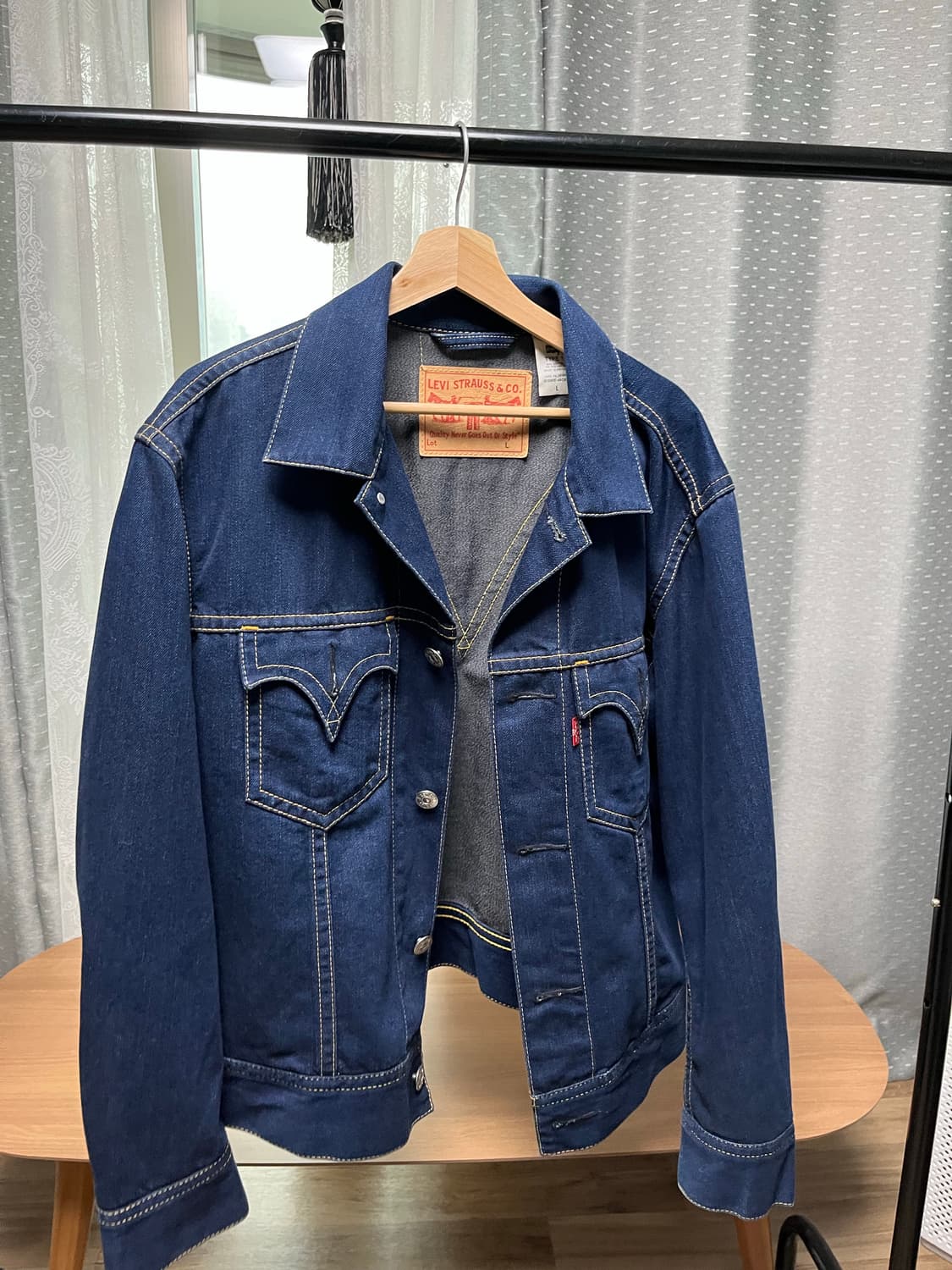 리바이스 TYPE 1 데님 자켓 L 상품이미지1