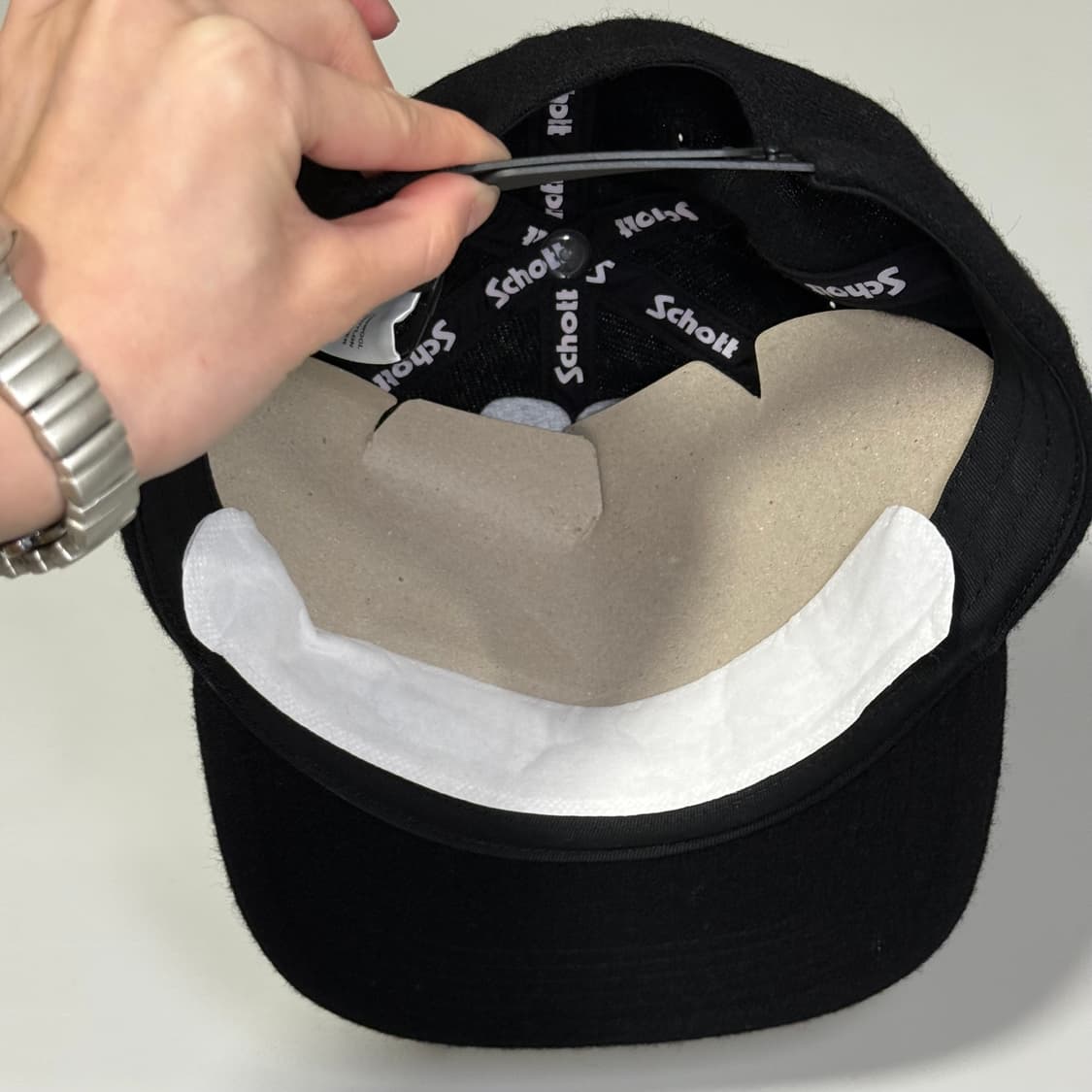 Schott 플란넬 6P 캡 상품이미지5