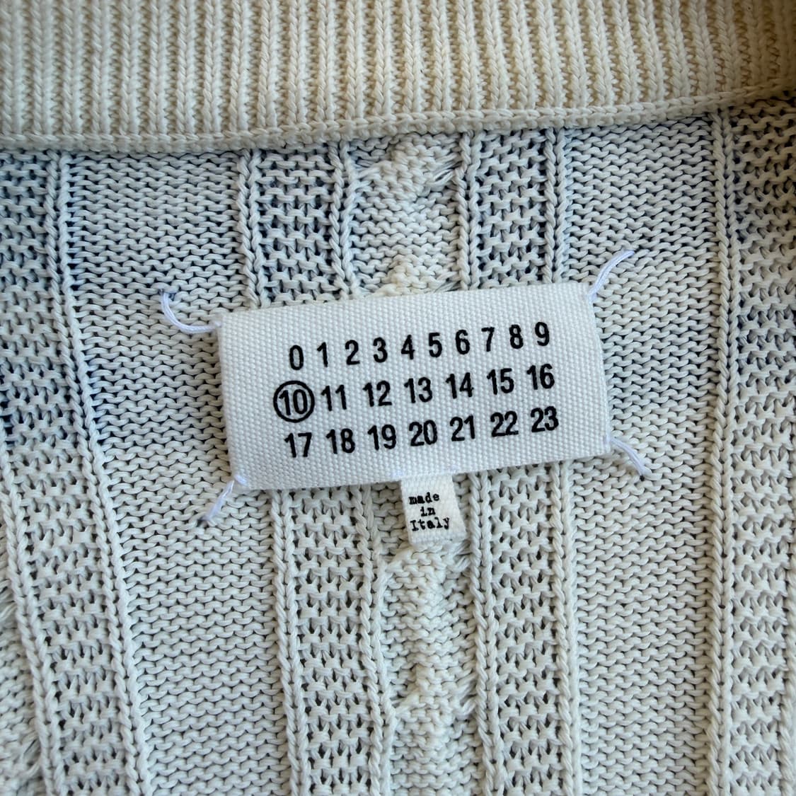 메종 마르지엘라 케이블 가디건 상품이미지7