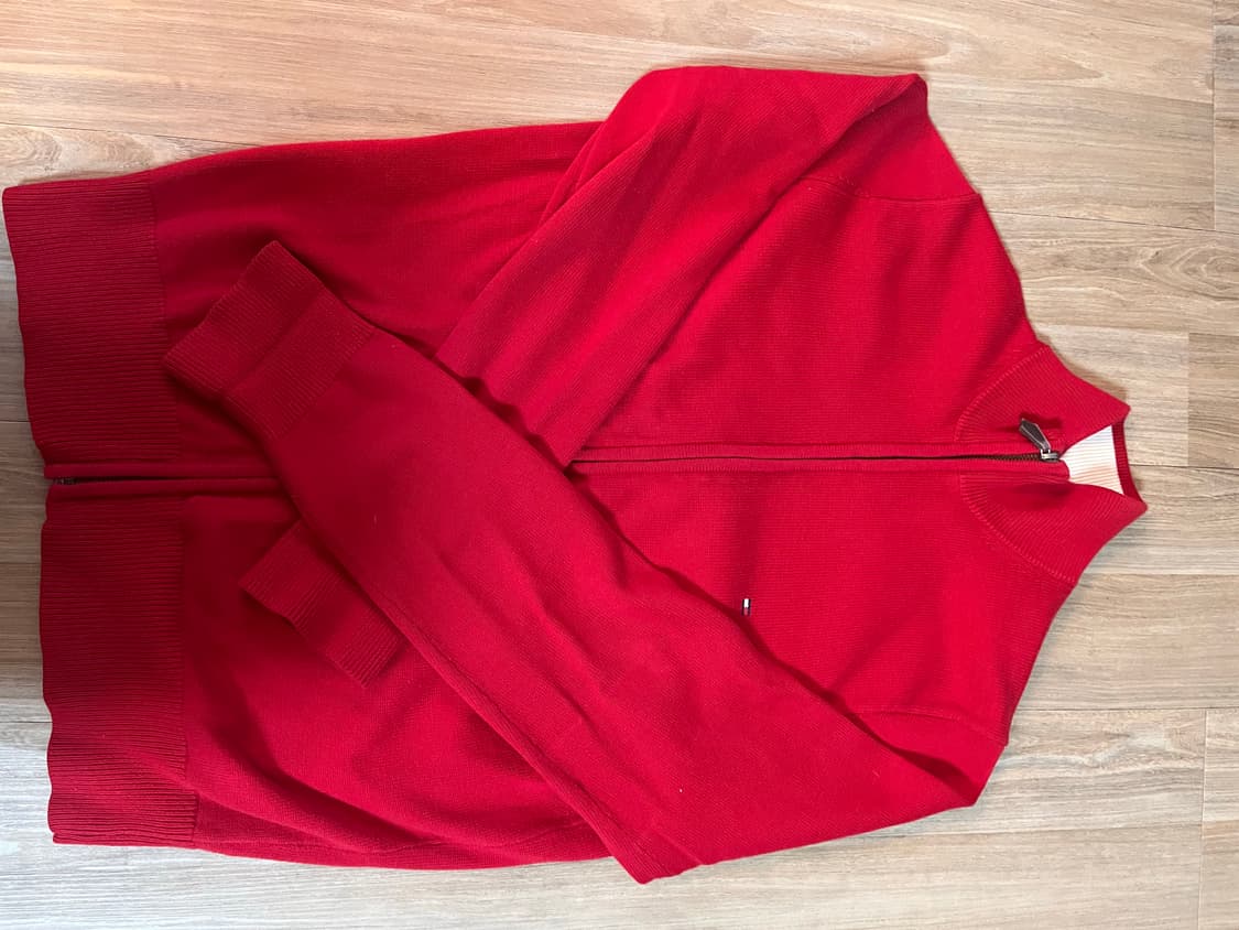 타미힐피거 니트집업 red 상품이미지1