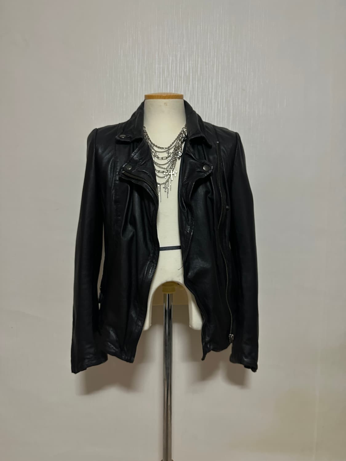 Muubaa lamb leather hedi jacket 상품이미지1